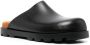 Camper square-toe leather slippers Black - Thumbnail 2