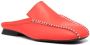 Camper stitching details loafer mules Red - Thumbnail 2