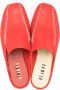 Camper stitching details loafer mules Red - Thumbnail 4