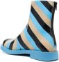 Camper striped ankle boots Blue - Thumbnail 3