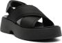 Camper Tasha 55mm crossover sandals Black - Thumbnail 2