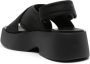 Camper Tasha 55mm crossover sandals Black - Thumbnail 3