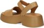 Camper Tasha 55mm leather sandals Brown - Thumbnail 3