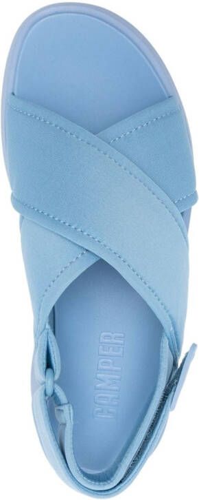 Camper Tasha platform sandals Blue