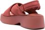 Camper Tasha platform sandals Red - Thumbnail 3