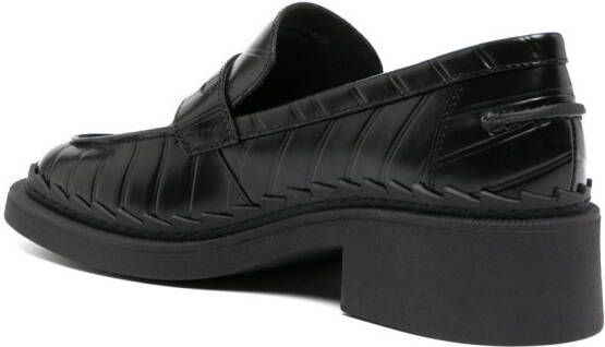 Camper Taylor 45mm leather loafers Black
