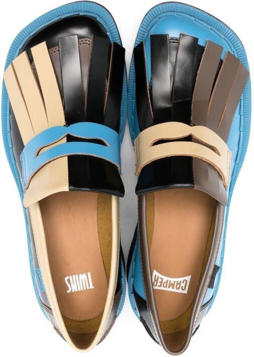 Camper Taylor Twins 40mm loafers Blue
