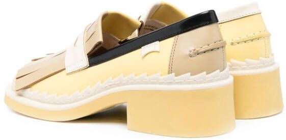Camper Taylor Twins 40mm loafers Yellow