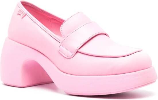 Camper Thelma 67mm block-heel loafers Pink