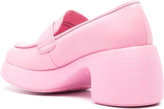 Camper Thelma 67mm block-heel loafers Pink