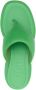 Camper Thelma 71mm leather sandals Green - Thumbnail 4