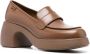 Camper Thelma 75mm leather loafers Brown - Thumbnail 2