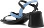 Camper Twins 60mm leather sandals Black - Thumbnail 3