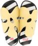 Camper Twins floral-detail leather sandals Yellow - Thumbnail 4