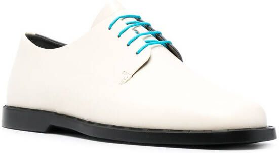 Camper two-tone panel shoes White