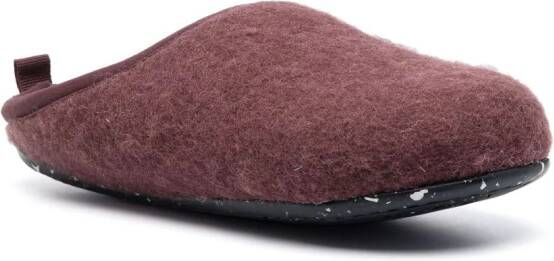 Camper Wabi wool slippers Brown