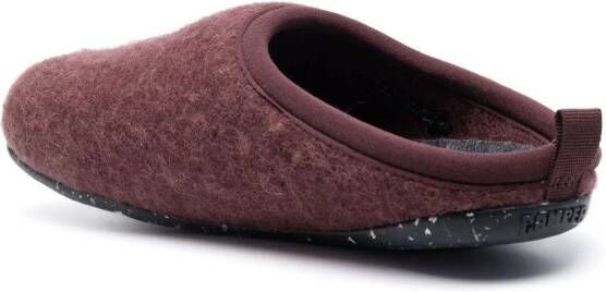 Camper Wabi wool slippers Brown