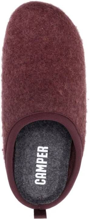 Camper Wabi wool slippers Brown