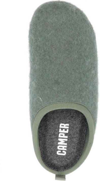 Camper Wabi wool slippers Green