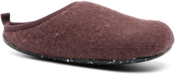 Camper Wabi wool slippers Purple