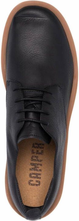 Camper Wagon leather low-top sneakers Black