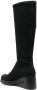 Camper wedged knee-length boots Black - Thumbnail 3
