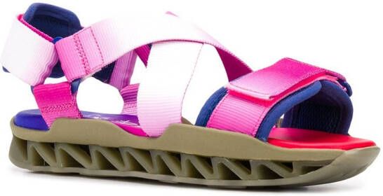 Camper x Bernhard Willhelm Himalayan sandals Pink