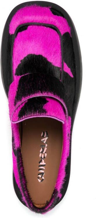 CamperLab 1978 graphic-print loafers Purple
