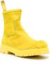CamperLab Eki calf-hair ankle boots Yellow - Thumbnail 2