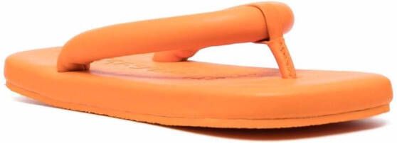 CamperLab Hastalavista chunky flip flops Orange