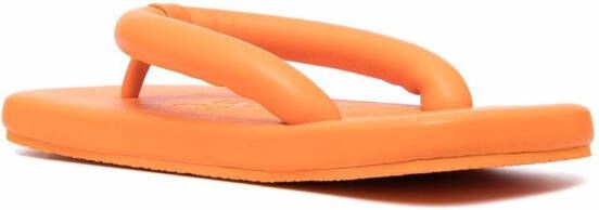 CamperLab Hastalavista chunky flip flops Orange