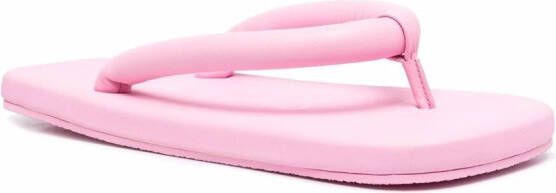 CamperLab Hastalavista square-toe flip-flops Pink