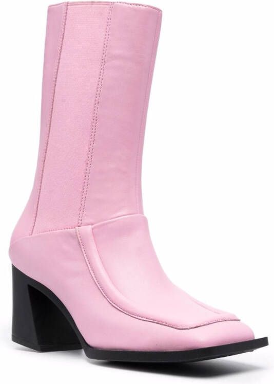 CamperLab Karole calf-length boots Pink