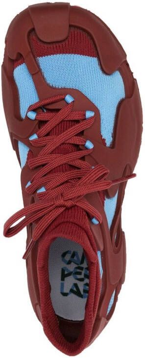 CamperLab lace-up high-top sneakers Red