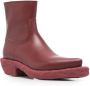 CamperLab leather ankle boots Red - Thumbnail 2