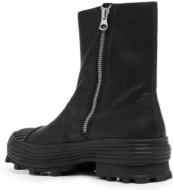 CamperLab leather ankle-length boots Black