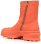 CamperLab leather ankle-length boots Orange - Thumbnail 3