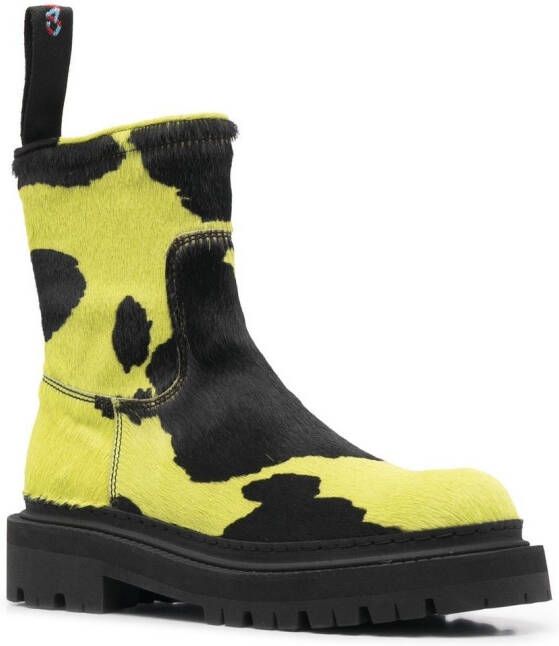CamperLab mid-calf textured boots Yellow