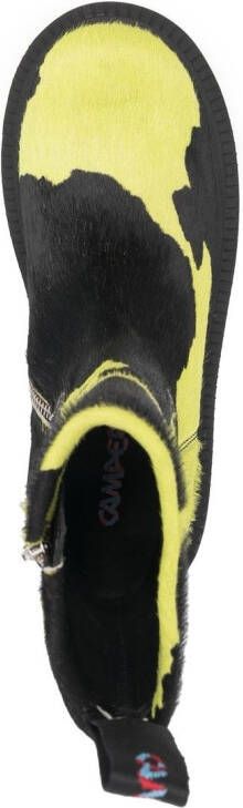 CamperLab mid-calf textured boots Yellow