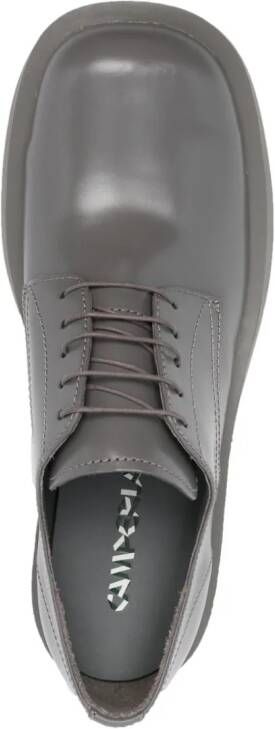 CamperLab Mil 1978 leather derby shoes Grey