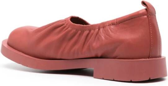 CamperLab Mil 1978 leather loafers Red