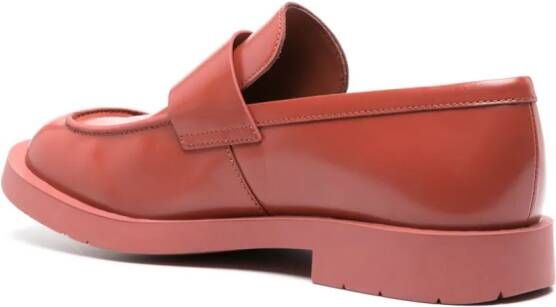 CamperLab MIL 1978 leather loafers Red