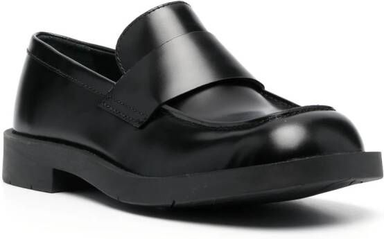 CamperLab Neuman leather loafers Black