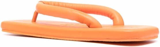 CamperLab padded-design open-toe sandals Orange