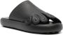 CamperLab Pelotas Flota toes-shaped leather slides Black - Thumbnail 2