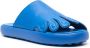 CamperLab Pelotas Flota toes-shaped leather slides Blue - Thumbnail 2