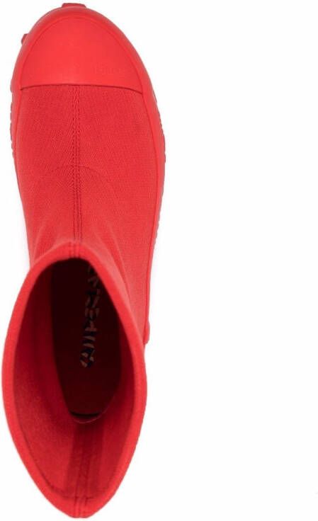 CamperLab ridged-sole boots Red