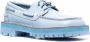 CamperLab lug-sole angular-toe boat shoes Blue - Thumbnail 2