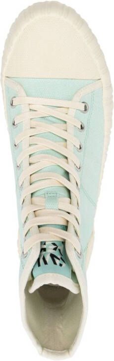 CamperLab Roz canvas high-top sneakers Blue