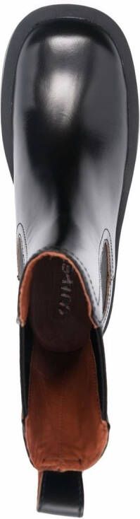 CamperLab side-panels leather boots Black